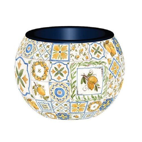 3D Puzzle Planter - Retro Tiles