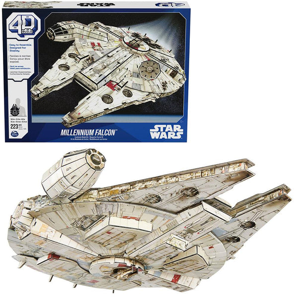 特撮 STAR WARS MILLENNIUM FALCON 4D Build - Star Wars - Millennium Falcon – La Ribouldingue