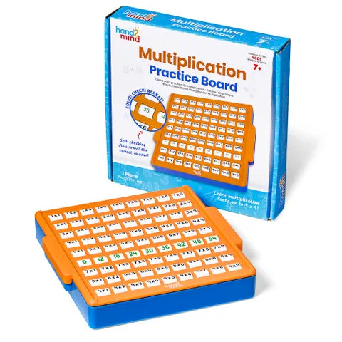 Tableau de pratique des multiplications (Bil)