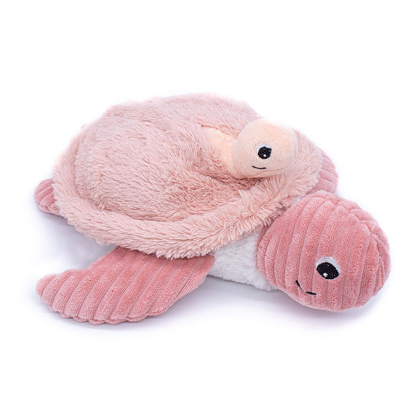 Sauvenou la tortue - Maman et bébé - Rose