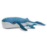 Gravillou la baleine - Maman et bébé - Bleu