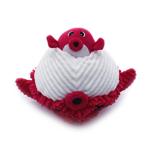 Gobetou the Pufferfish - Mom and Baby - Beet