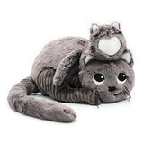 Miaou le chat - Maman et bébé - Gris
