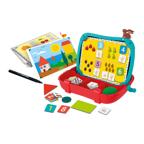 Étui magnétique - Nombres et formes (Fr)