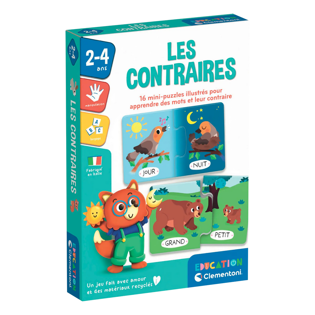Les contraires - Clementoni Education (Fr)