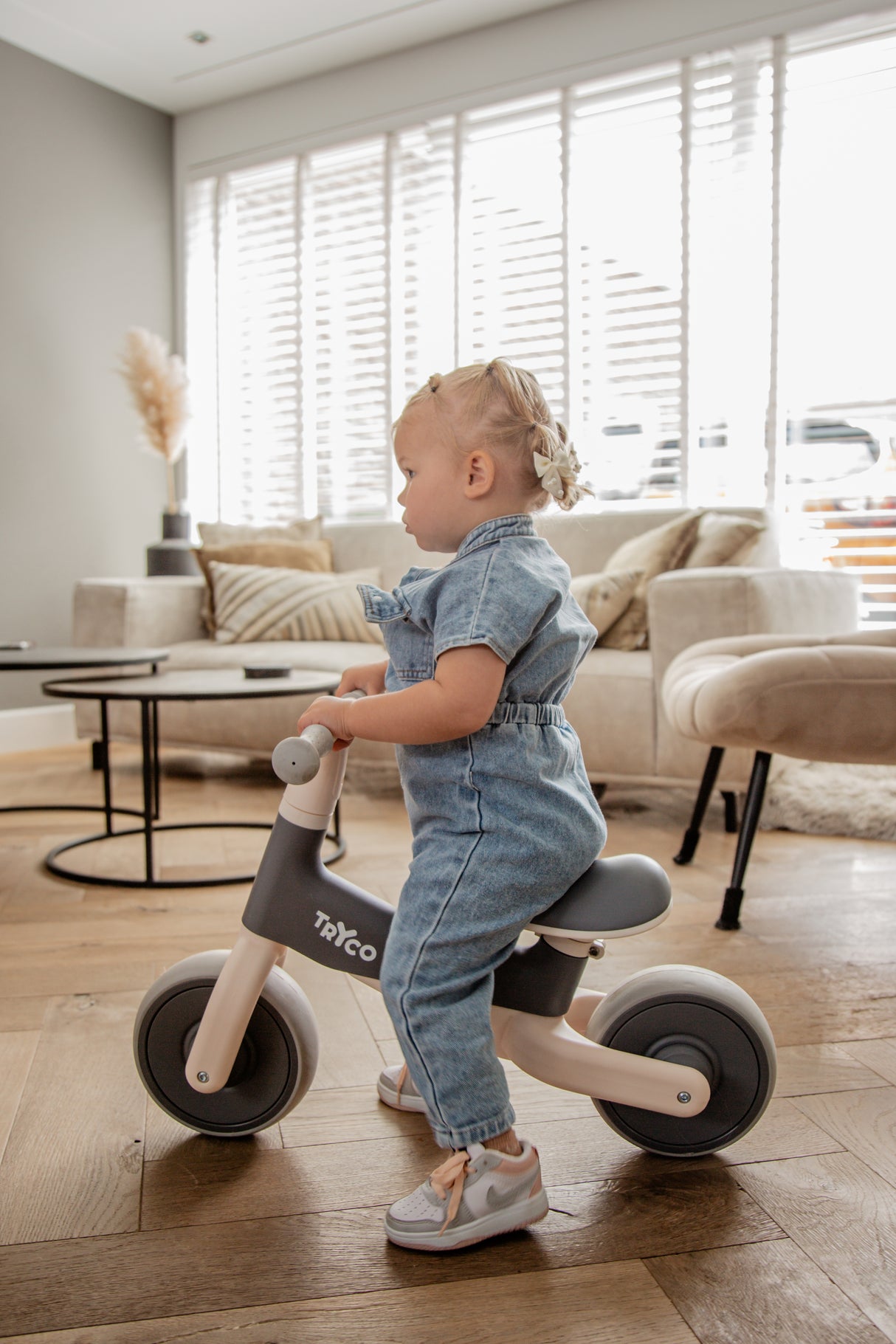 Tryco - Vélo d'équilibre Bobbie - Rose