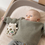 Nattou - Hochet ours en silicone avec balle - Argile