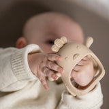 Nattou - Gant de dentition en silicone - Rose