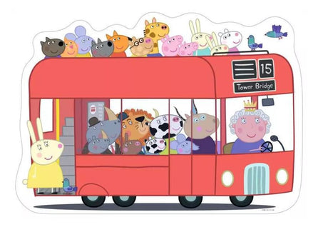 Peppa Pig - Sortie amusante - 24 mcx Plancher