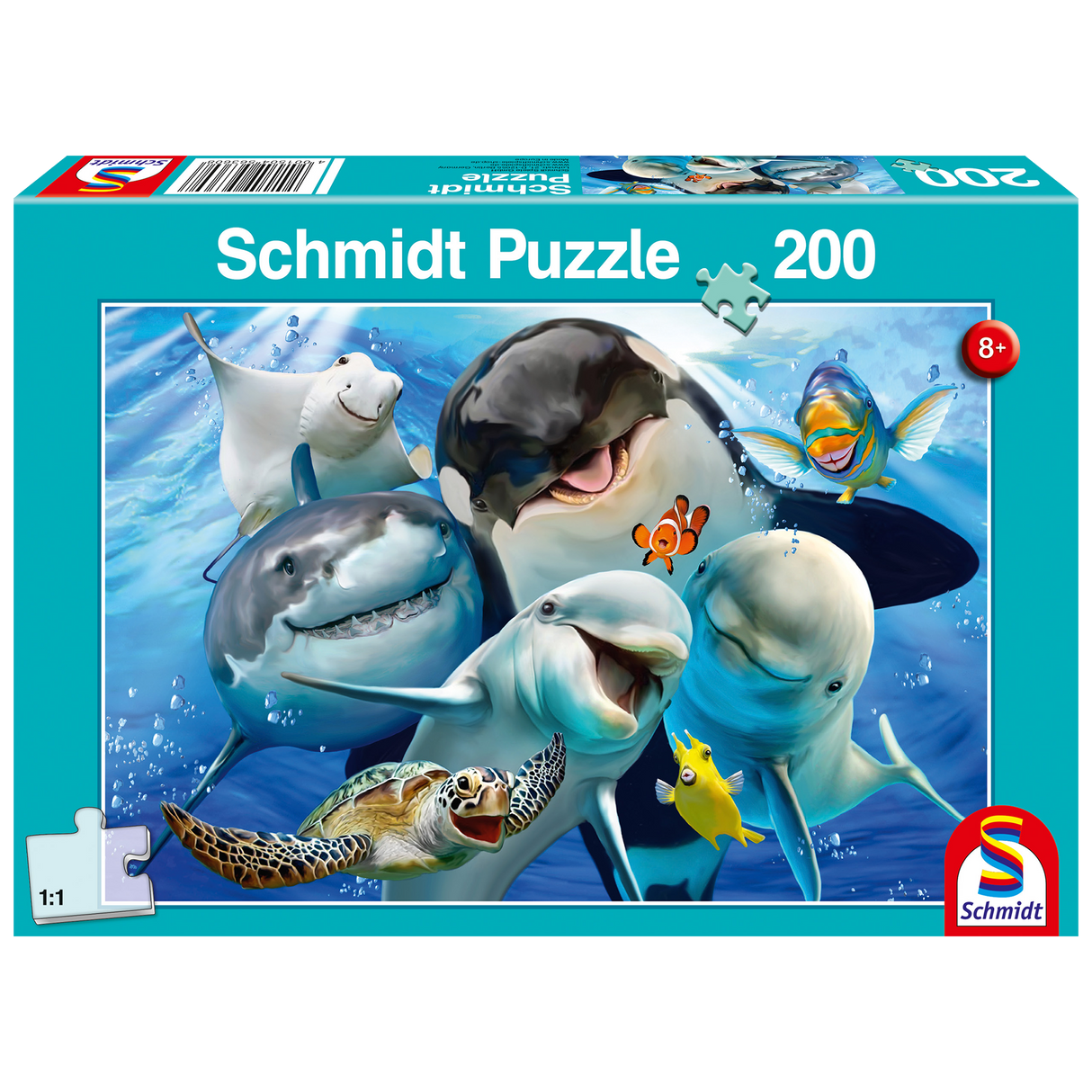 Friends of the underwater world - 200 pcs