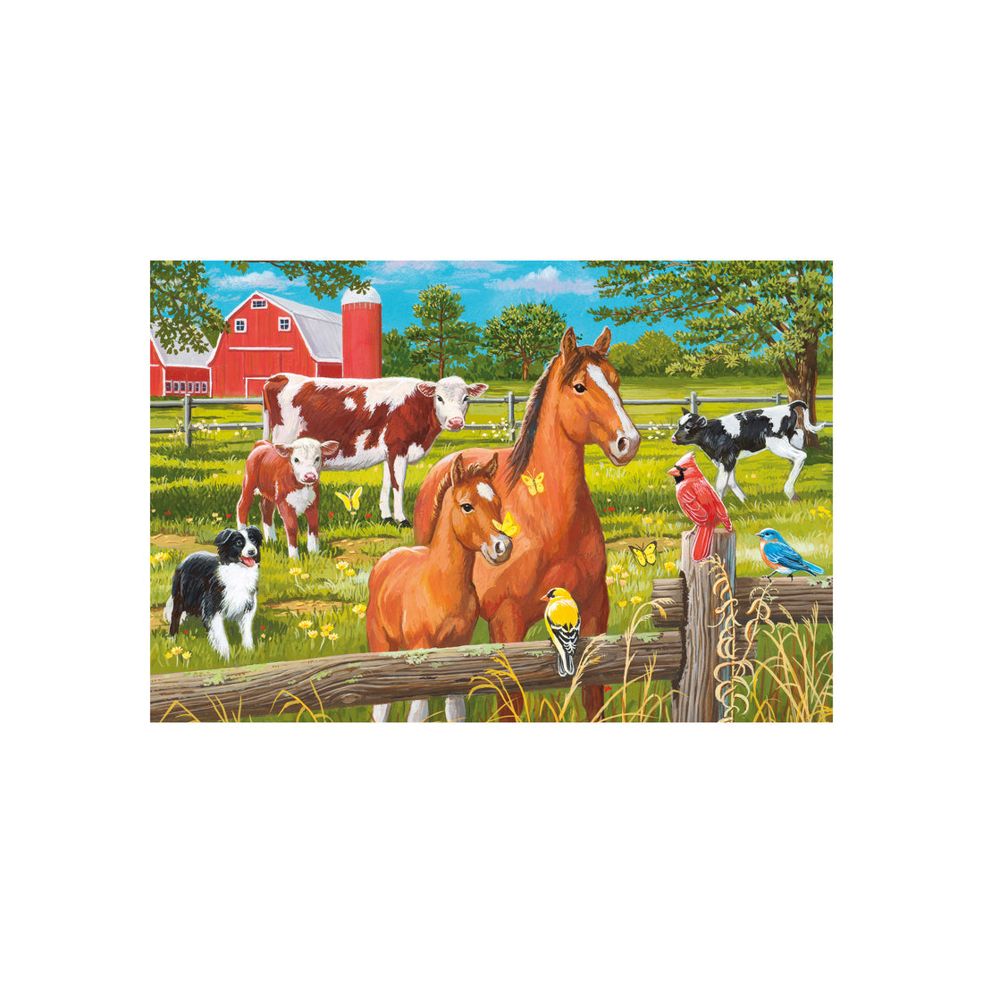 Animals on the Farm - 3 x 48 pcs