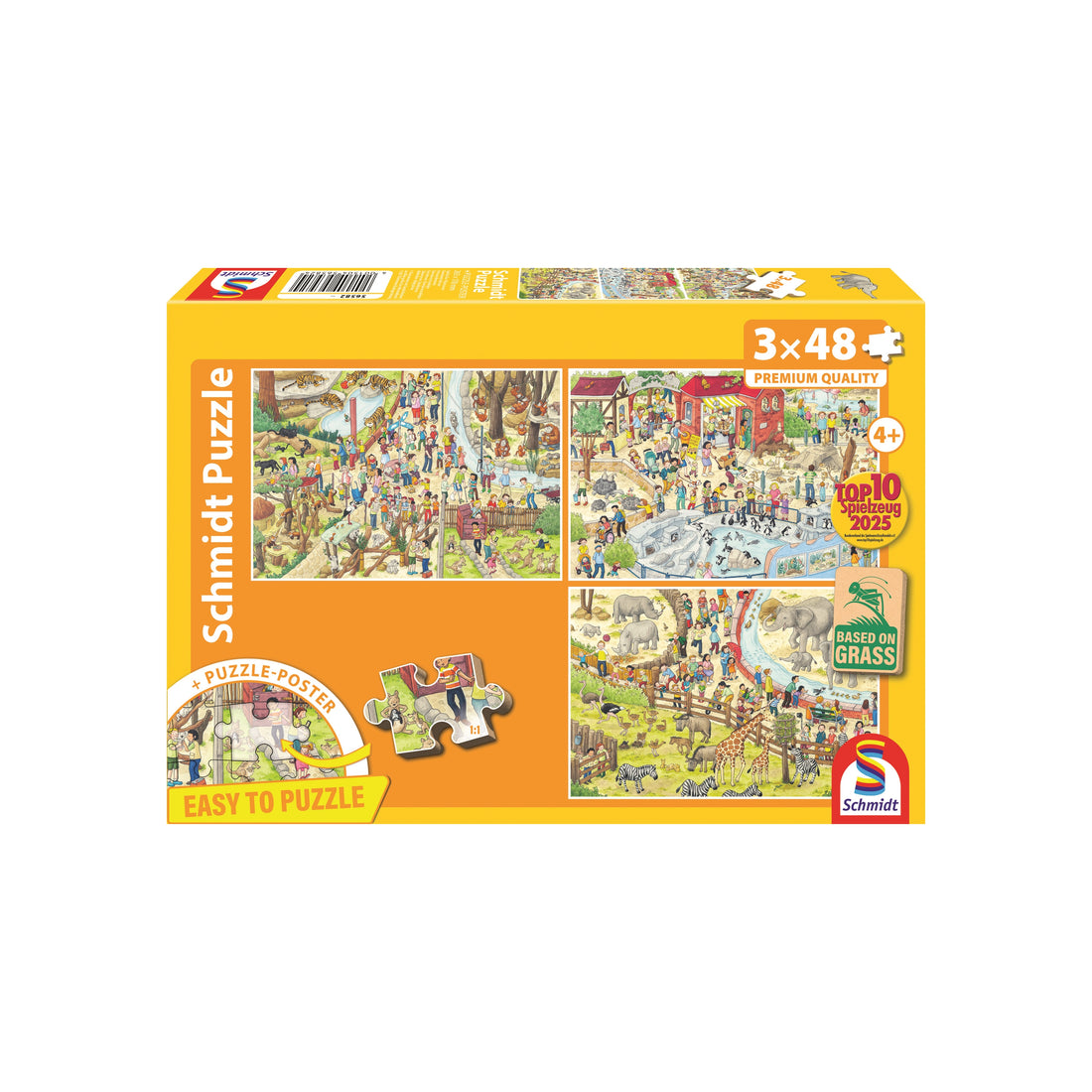 Fun at the Zoo - 3 x 48 pcs