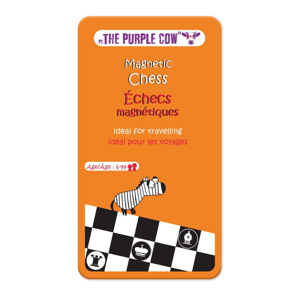 The Purple Cow - Magnetic Chess (Bil)