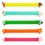 Battat - Ensemble de tubes sensoriels Lil' Barn Buddies