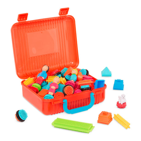 Bristle Blocks - Mallette de 85 pièces
