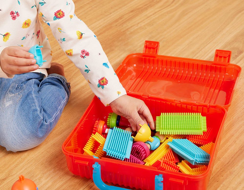 Bristle Blocks - Case of 85 pieces