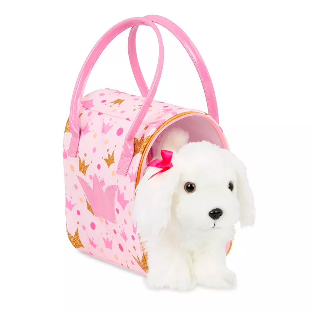 Pucci - Sac rose et bichon maltais