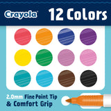 Crayola - Fine tip marker (12)