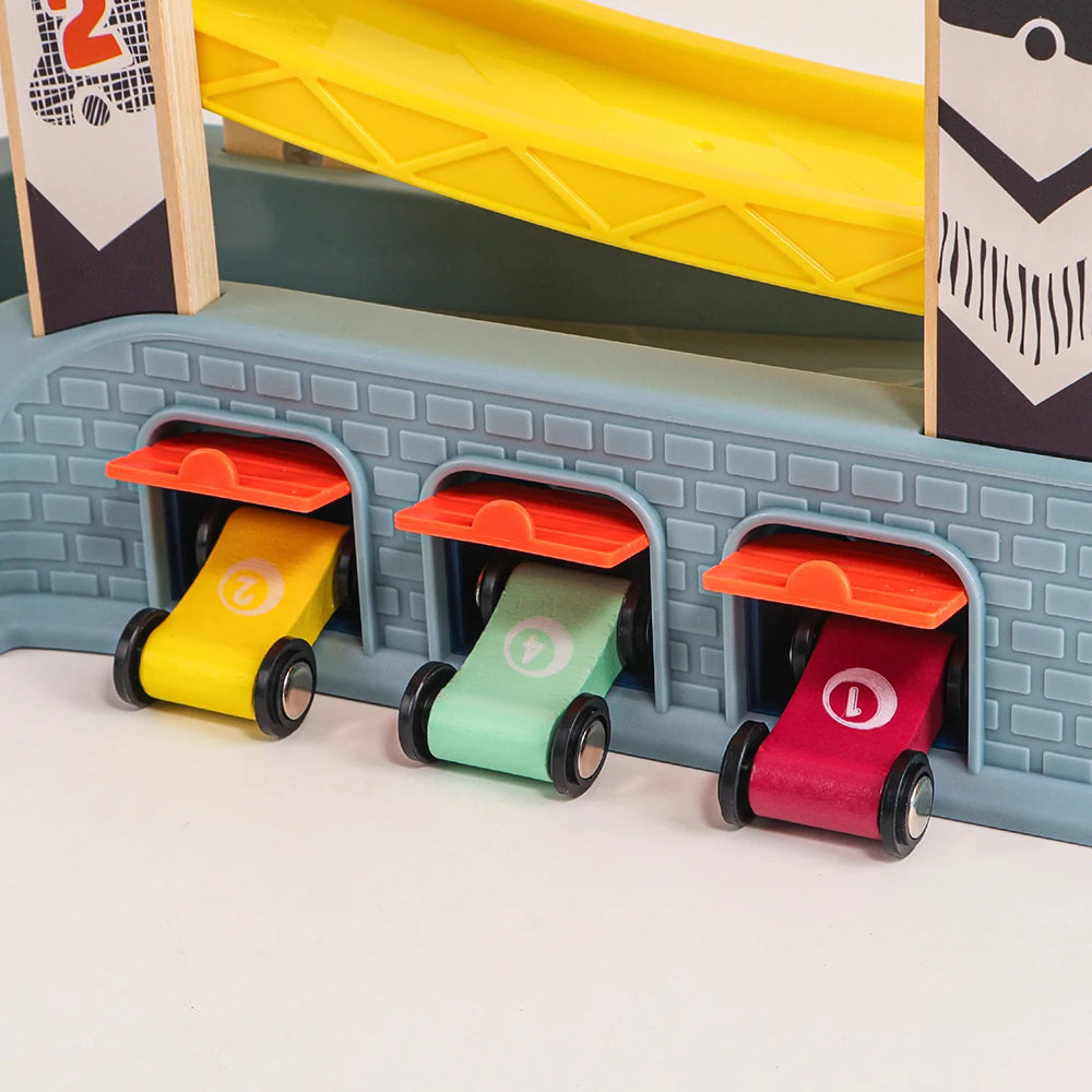 Car racing ramp