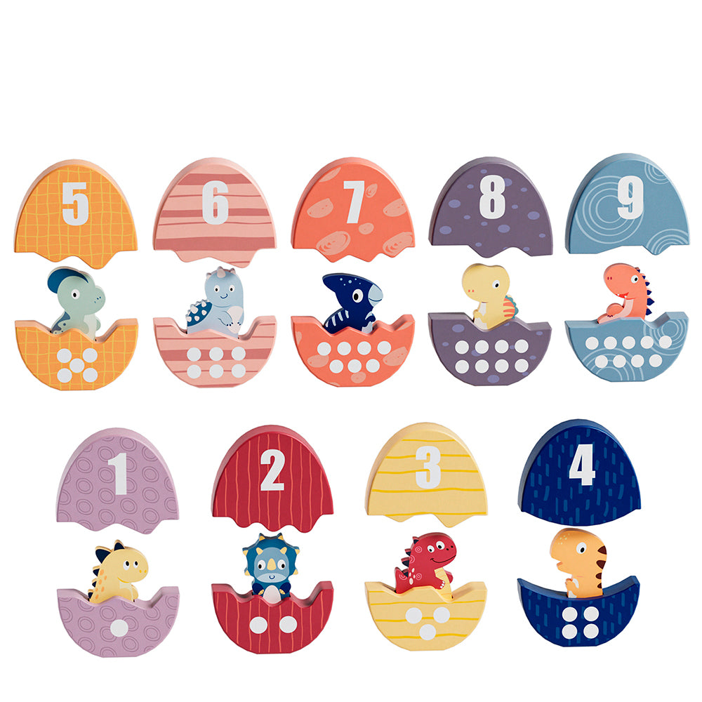 Top Bright - Correspondance des nombres de dinosaures