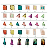 MagArt - Advanced Magnetic Tile Kit - 64 pieces