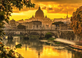 Golden Light Over Rome - 1000 pcs