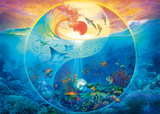 Yin et Yang dans le monde marin - 1000 mcx