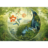Yin et Yang dans la forêt de colibris - 1000 mcx