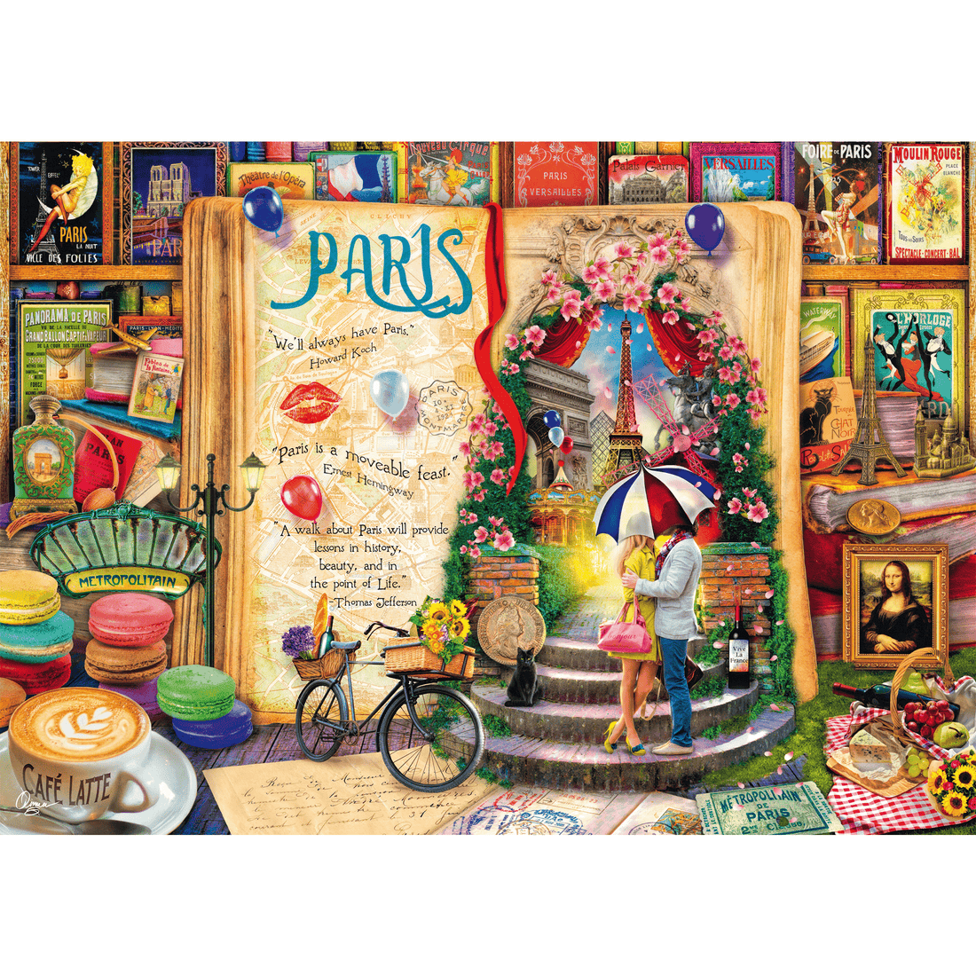 Souvenirs de Paris - 1000 mcx