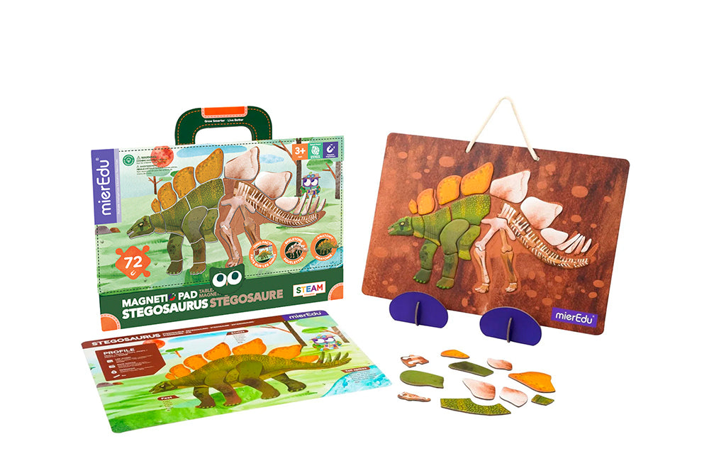 MierEdu - Magnetic Pad - Stegosaurus (Multi)