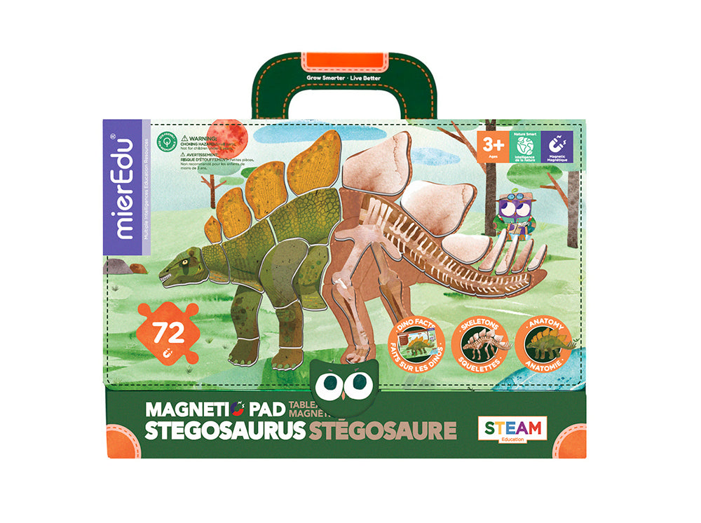 MierEdu - Magnetic Pad - Stegosaurus (Multi)