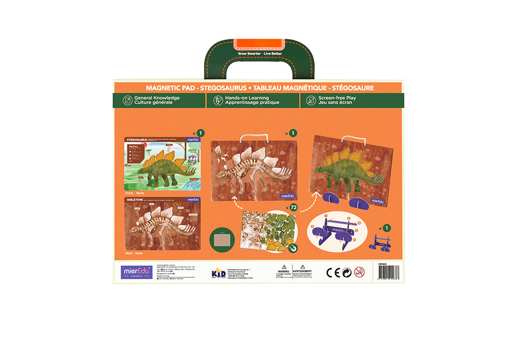 MierEdu - Magnetic Pad - Stegosaurus (Multi)