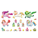 MierEdu - Boîte magnétique de voyage - Licornes