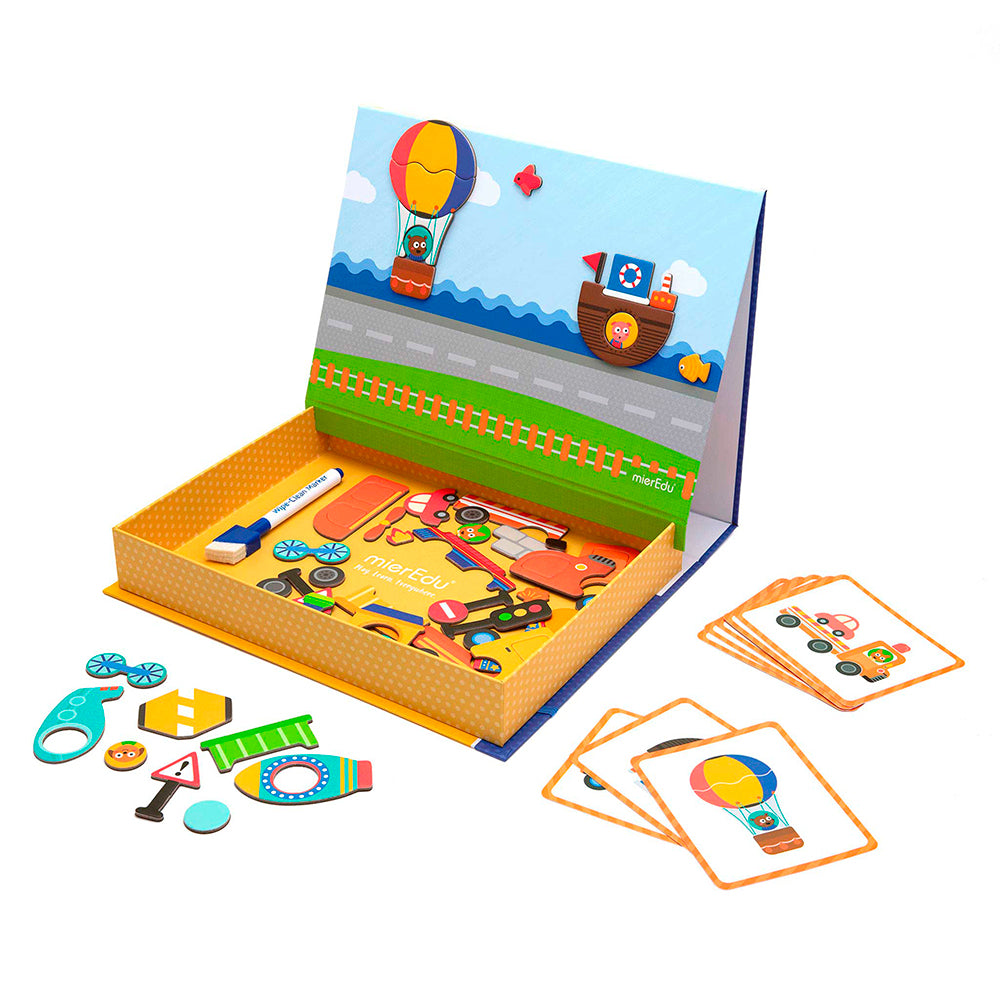 MierEdu - Boite d'art magnétique - Véhicules