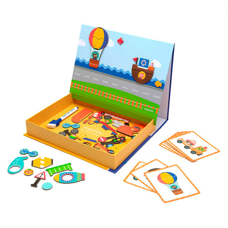 MierEdu - Boite d'art magnétique - Véhicules