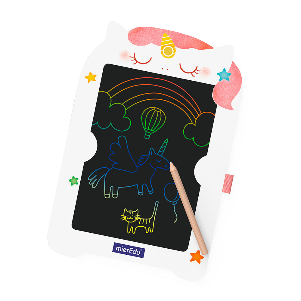 MierEdu - LCD Doodle Board - Unicorn 8.5 in