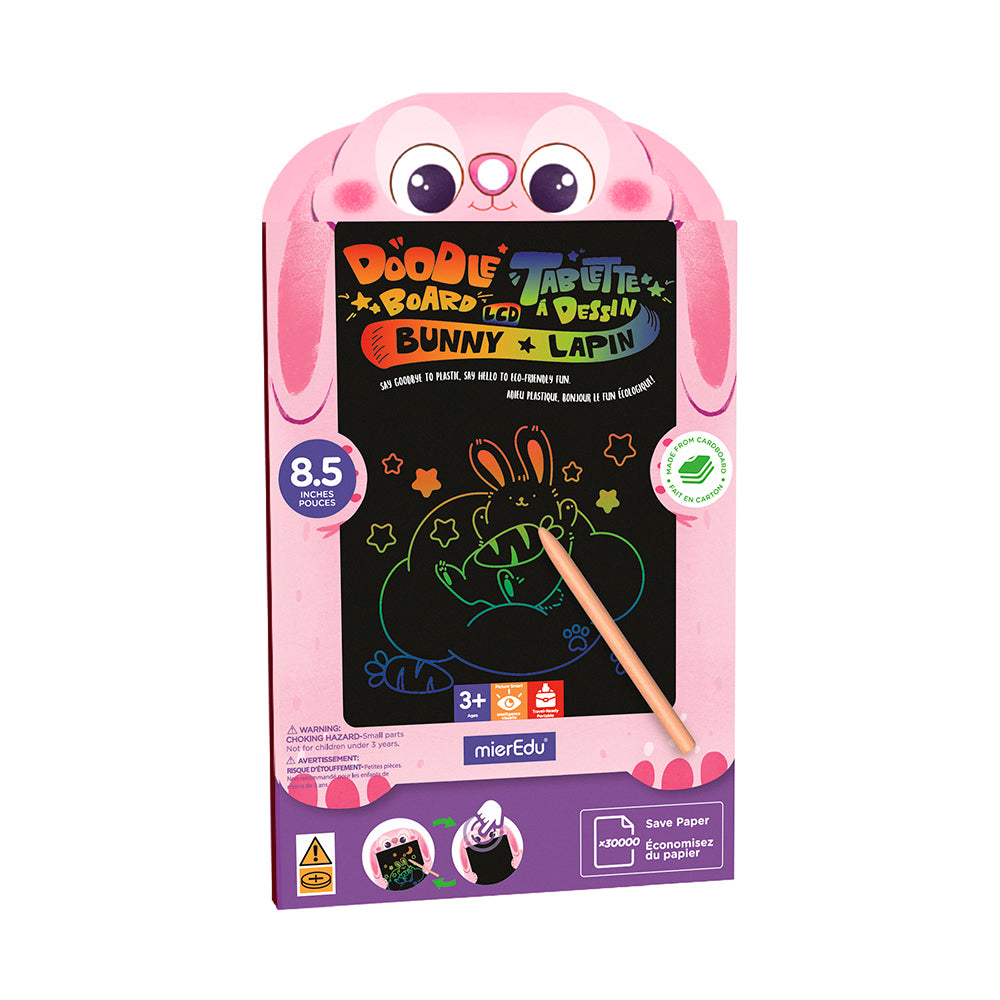 MierEdu - Tablette de dessin LCD - Lapin 8.5 po