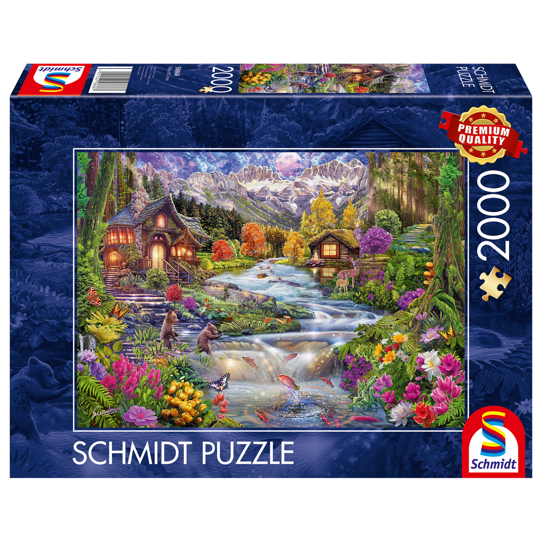 River in the Mountains - 2000 pcs