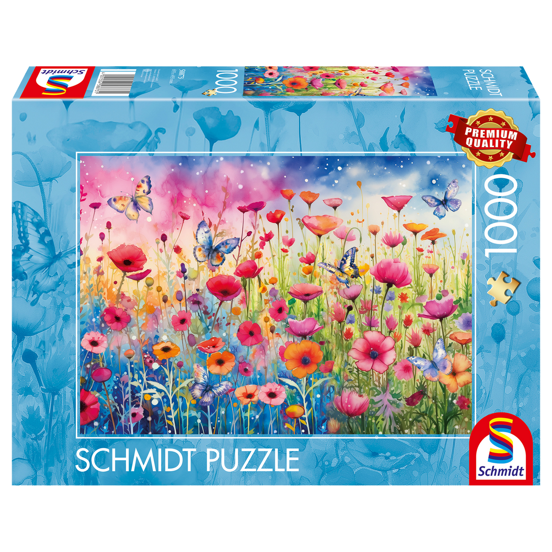 Prairie de coquelicots - 1000 mcx
