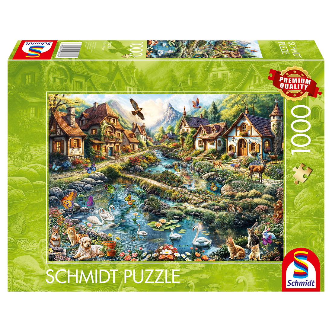 Village à l'orée de la forêt - 1000 mcx