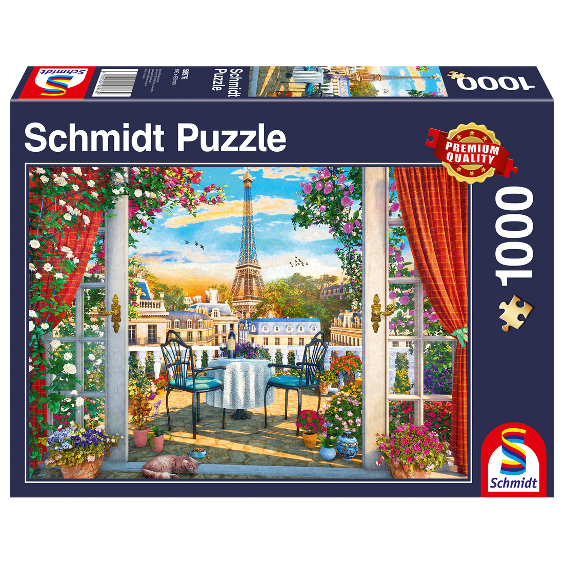 Terrace in Paris - 1000 pcs