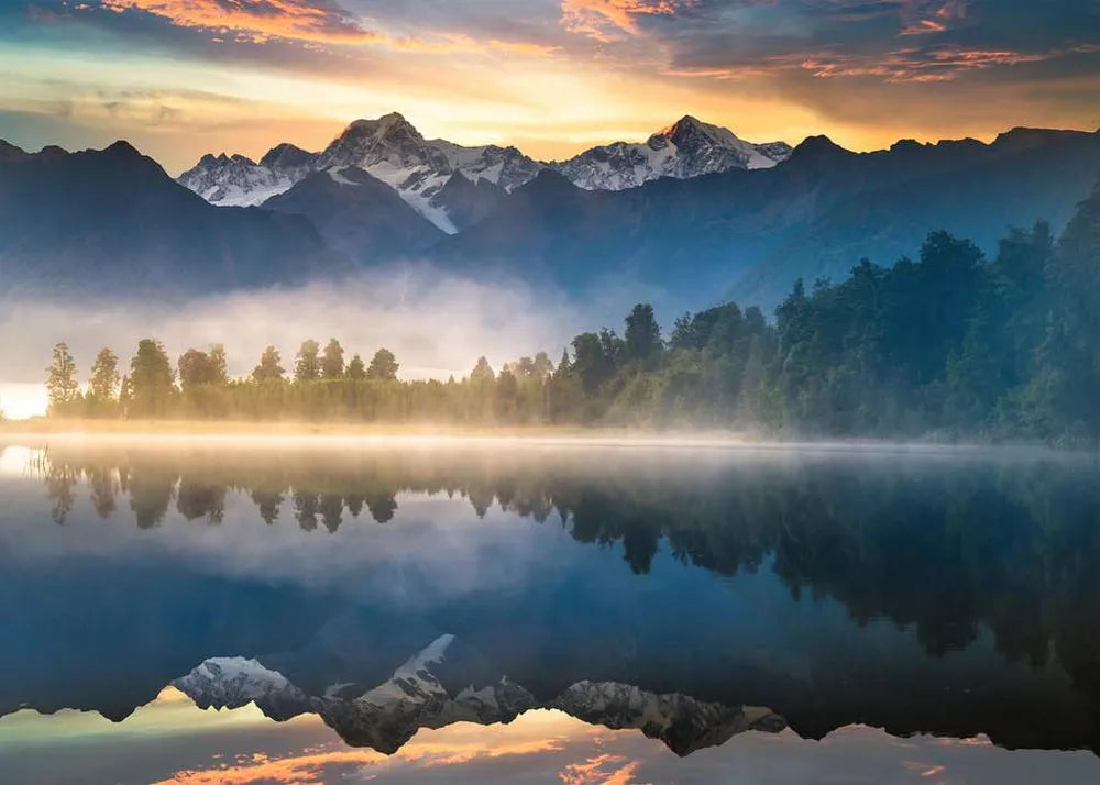 Lake Matheson in New Zealand - 1000 pcs