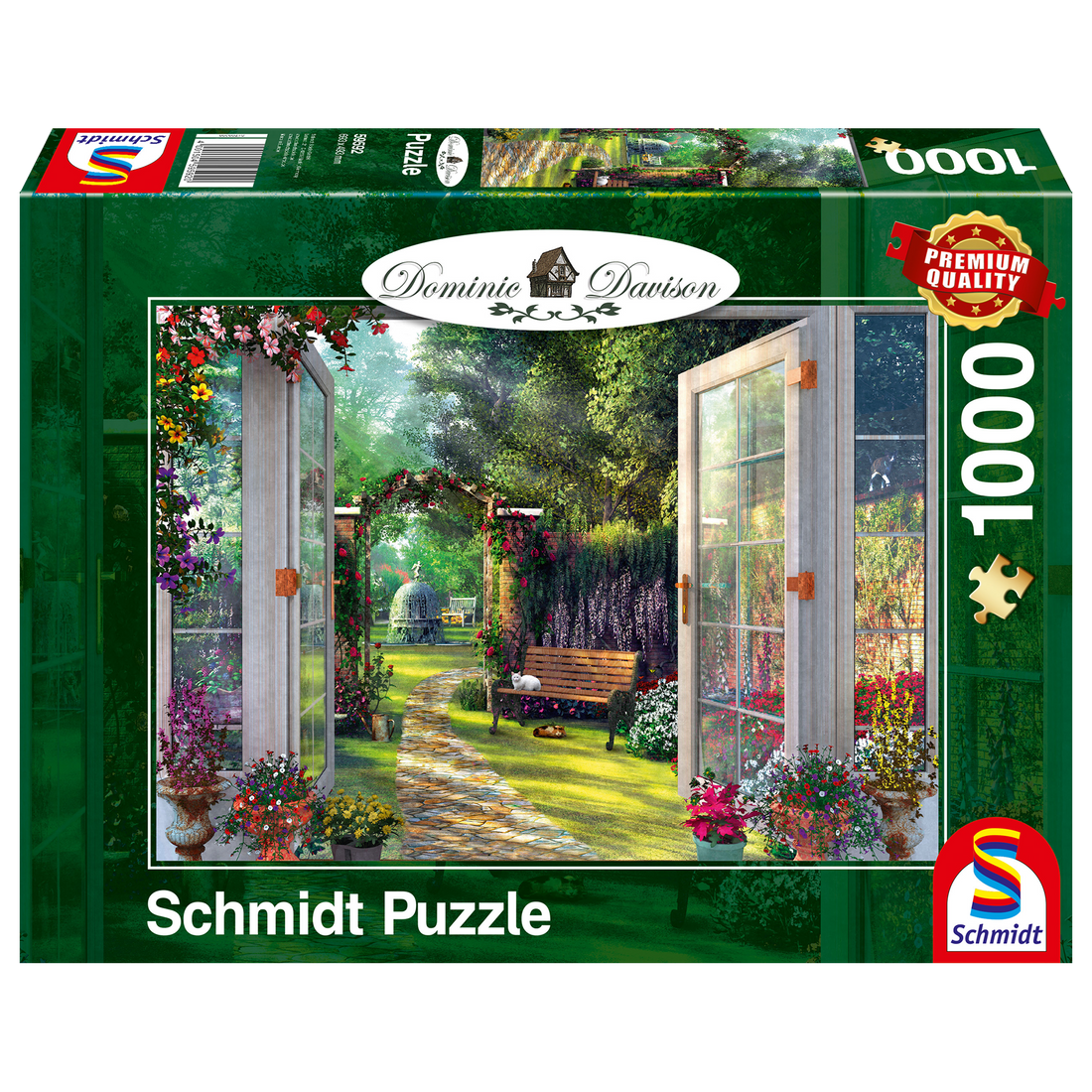 Vue sur le jardin enchanté - 1000 mcx