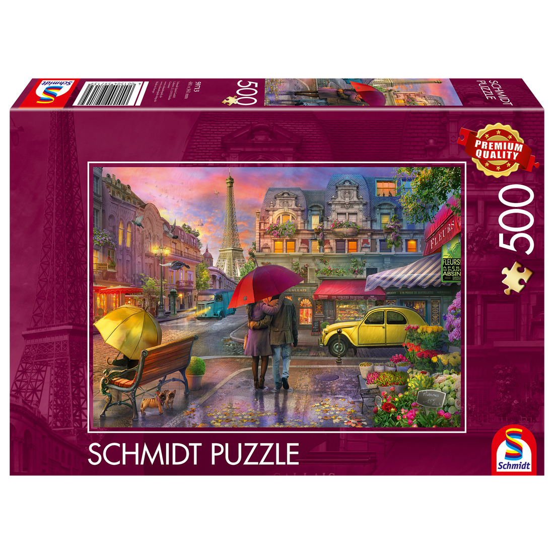 Paris in the Rain - 500 pcs