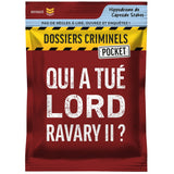 Dossiers Criminels Pocket - Qui a tué Lord Ravary II (Fr)