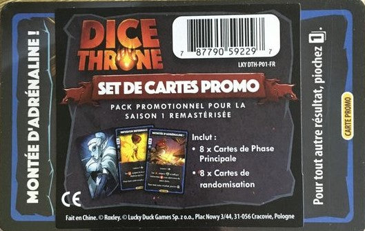 Dice Throne Saison 1 - Set de cartes Promo (Ext) (Fr)