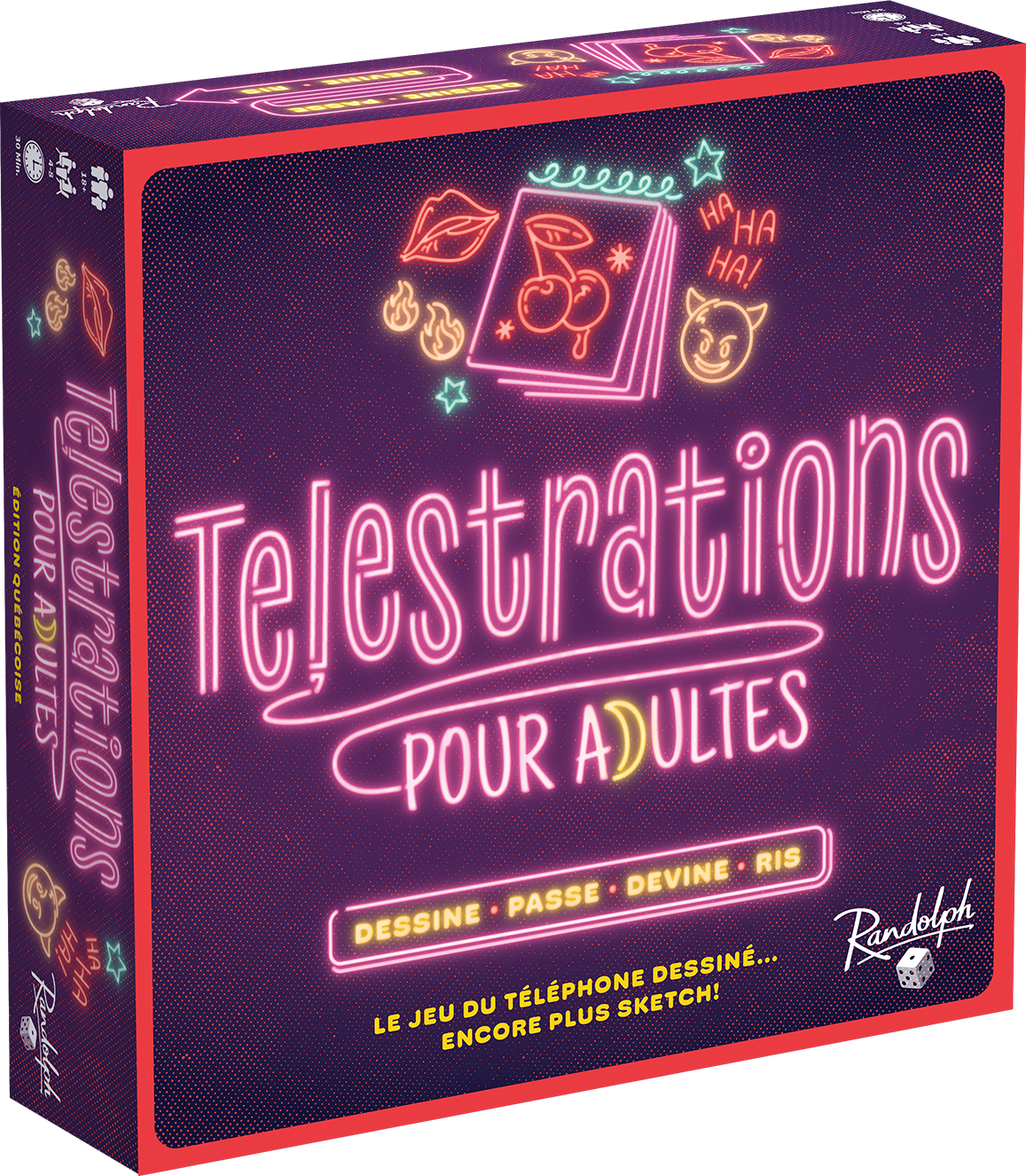Telestrations pour adultes - Éd. Québecoise (Fr)