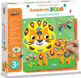 Gommettes déco - Dans ma savane (Multi)