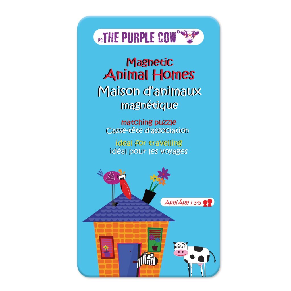 The Purple Cow - Animal Home Magnetic (Bil)