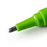 6 stylos argent contour - La Ribouldingue